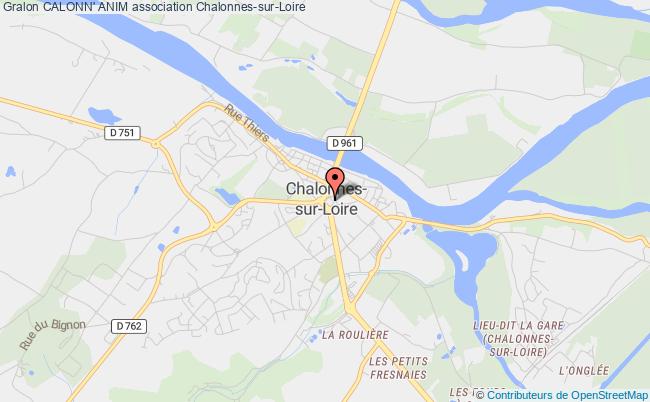 plan association Calonn' Anim Chalonnes-sur-Loire