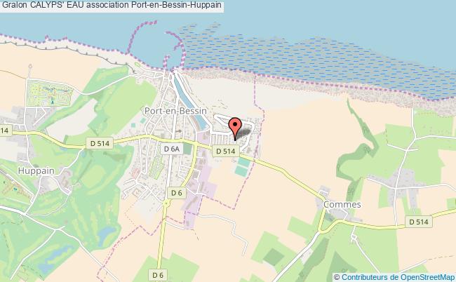plan association Calyps' Eau Port-en-Bessin-Huppain