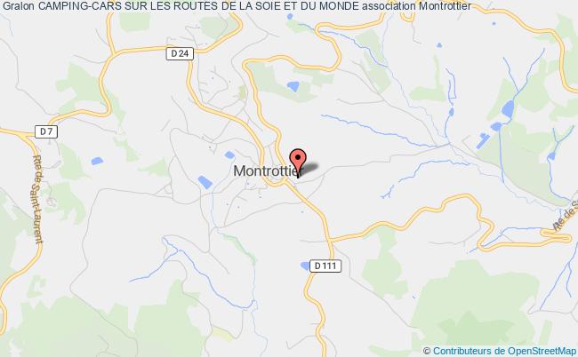 plan association Camping-cars Sur Les Routes De La Soie Et Du Monde Montrottier