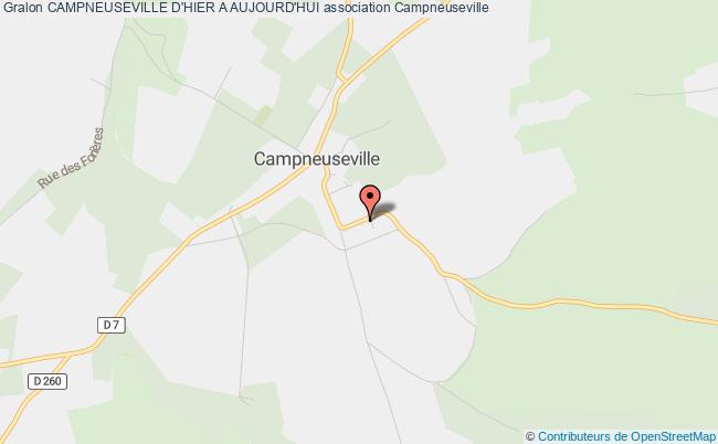 plan association Campneuseville D'hier A Aujourd'hui Campneuseville