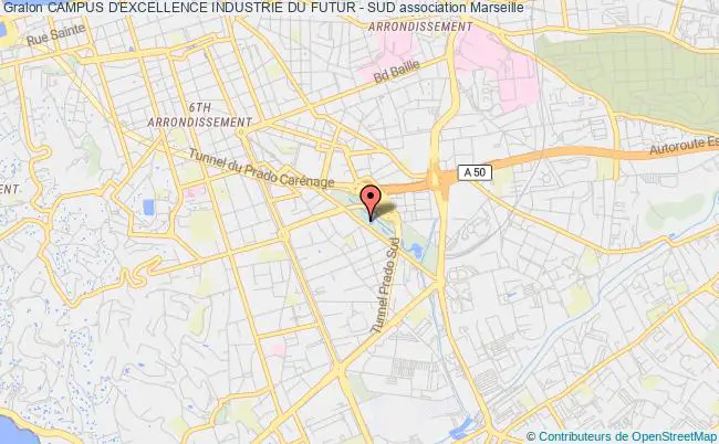 plan association Campus D'excellence Industrie Du Futur - Sud Marseille 6