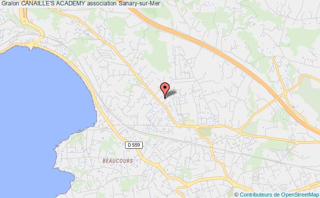 plan association Canaille's Academy Sanary-sur-Mer