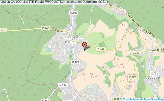 plan association Cancoillotte Films Production Dampierre-les-Bois