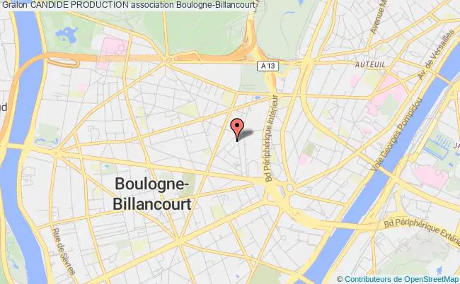 plan association Candide Production Boulogne-Billancourt