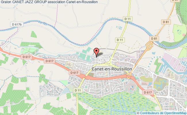 plan association Canet Jazz Group Canet-en-Roussillon