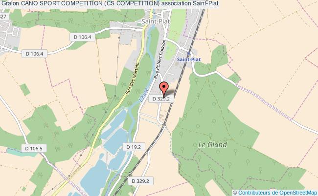 plan association Cano Sport Competition (cs Competition) Saint-Piat
