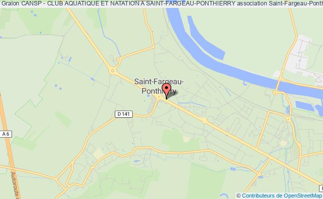plan association Cansp - Club Aquatique Et Natation A Saint-fargeau-ponthierry Saint-Fargeau-Ponthierry