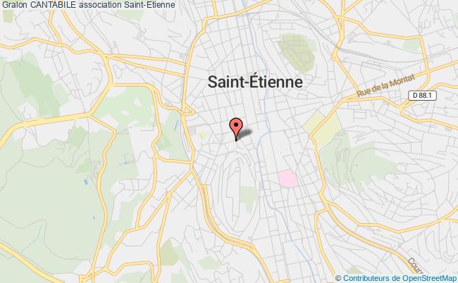 plan association Cantabile Saint-Étienne