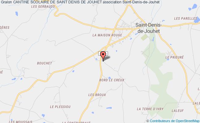 plan association Cantine Scolaire De Saint Denis De Jouhet Saint-Denis-de-Jouhet