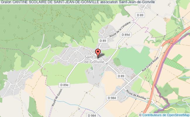 plan association Cantine Scolaire De Saint-jean-de-gonville Saint-Jean-de-Gonville