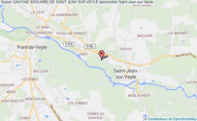 plan association Cantine Scolaire De Saint Jean Sur Veyle Saint-Jean-sur-Veyle