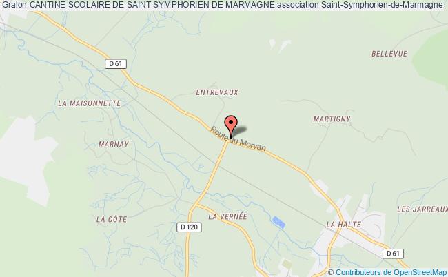 plan association Cantine Scolaire De Saint Symphorien De Marmagne Saint-Symphorien-de-Marmagne