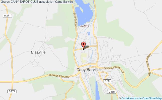 plan association Cany Tarot Club Cany-Barville