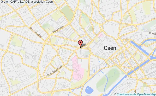plan association Cap' Village Caen