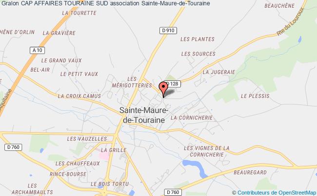 plan association Cap Affaires Touraine Sud Sainte-Maure-de-Touraine