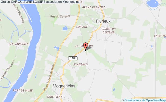 plan association Cap Culture Loisirs 