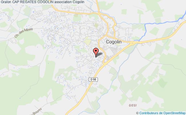 plan association Cap Regates Cogolin Cogolin