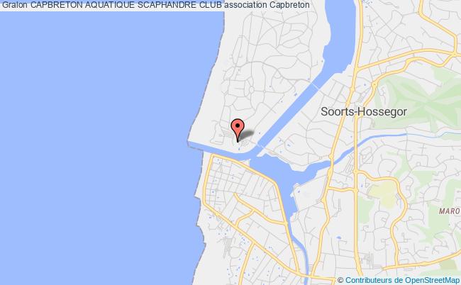 CAPBRETON AQUATIQUE SCAPHANDRE CLUB