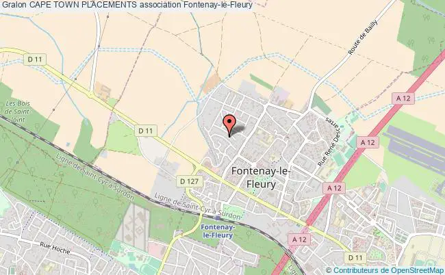 plan association Cape Town Placements Fontenay-le-Fleury