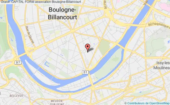 plan association Capital Form Boulogne-Billancourt