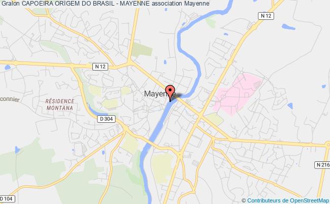 plan association Capoeira Origem Do Brasil - Mayenne Mayenne