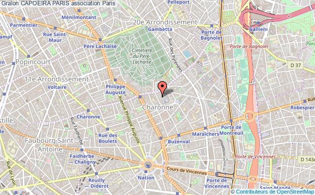 plan association Capoeira Paris Paris