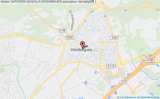 plan association Capoeira Senzala Vendargues Vendargues