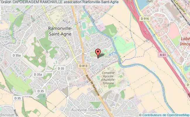 plan association Capoeiragem Ramonville Ramonville-Saint-Agne