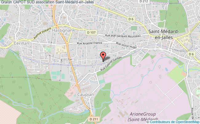 plan association Capot Sud Saint-Médard-en-Jalles
