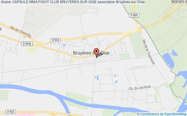 plan association Capsule Mma Fight Club BruyÈres Sur Oise Bruyères-sur-Oise
