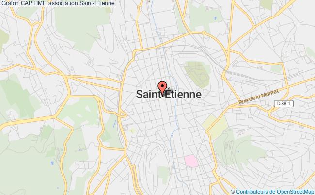 plan association Captime Saint-Étienne