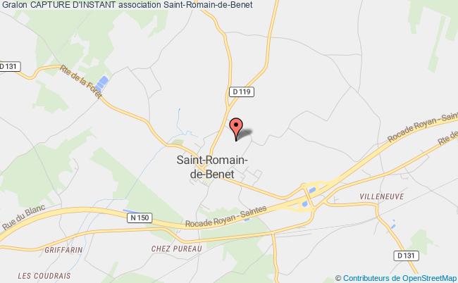 plan association Capture D'instant Saint-Romain-de-Benet