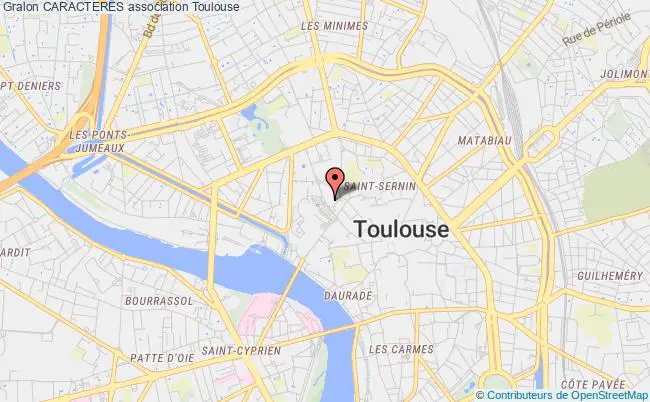 plan association Caracteres Toulouse