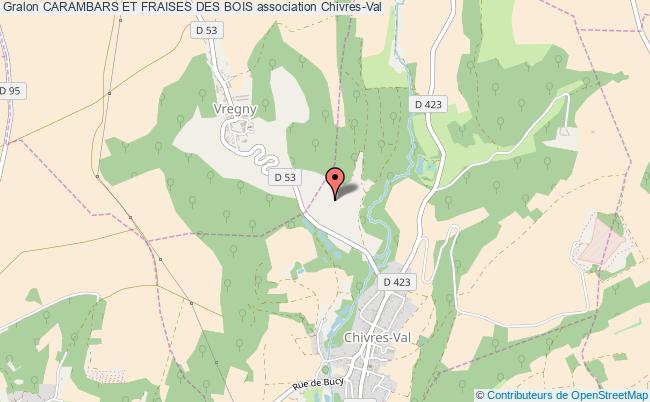 plan association Carambars Et Fraises Des Bois Chivres-Val