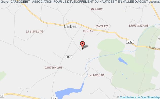 CARBODEBIT - ASSOCIATION POUR LE DEVELOPPEMENT DU HAUT DEBIT EN VALLEE D'AGOUT