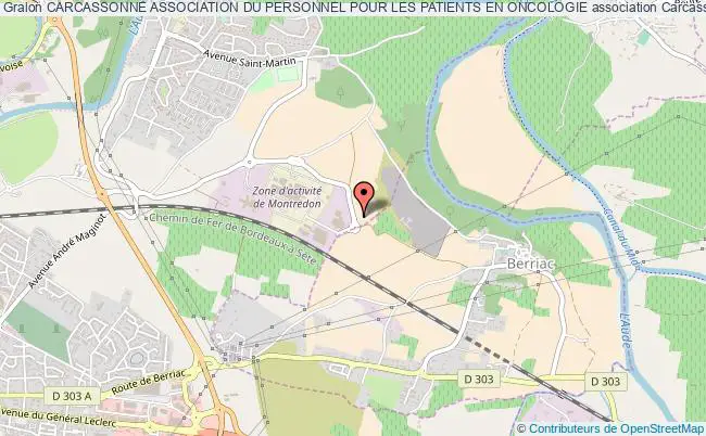 plan association Carcassonne Association Du Personnel Pour Les Patients En Oncologie Carcassonne