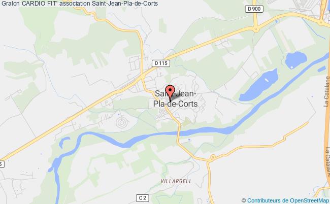plan association Cardio Fit' Saint-Jean-Pla-de-Corts