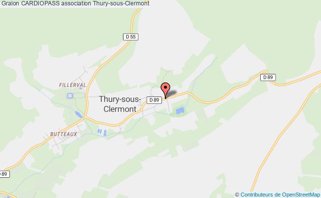 plan association Cardiopass Thury-sous-Clermont