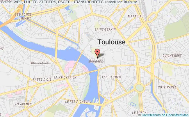 plan association Care, Luttes, Ateliers, Rages - Transidentites Toulouse