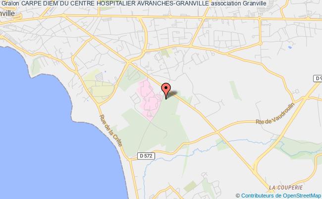 plan association Carpe Diem Du Centre Hospitalier Avranches-granville Granville