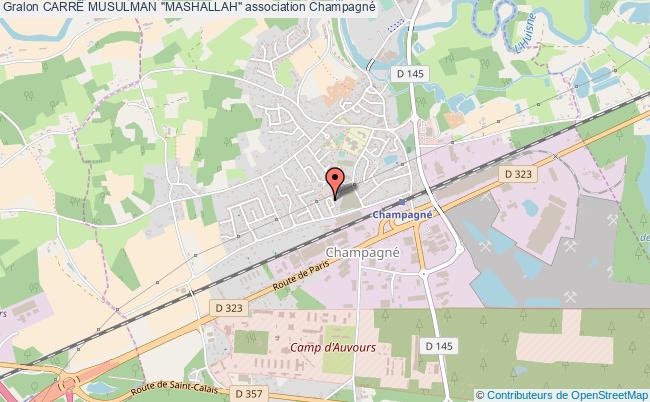 CARRÉ MUSULMAN "MASHALLAH"