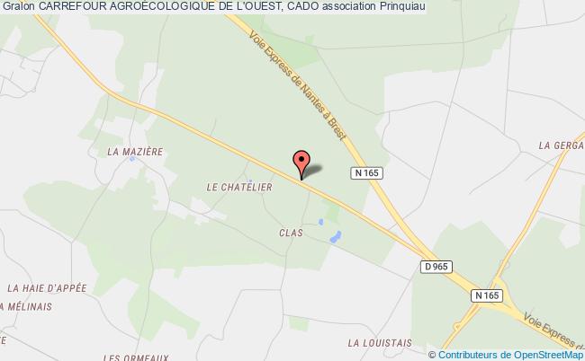plan association Carrefour AgroÉcologique De L'ouest, Cado Prinquiau