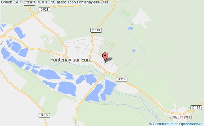 plan association Carton & Creations Fontenay-sur-Eure