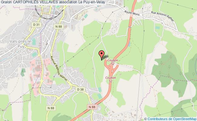 plan association Cartophiles Vellaves Le Puy-en-Velay
