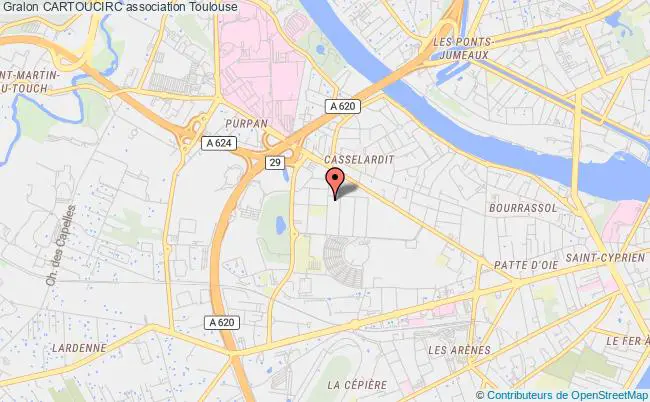 plan association Cartoucirc Toulouse