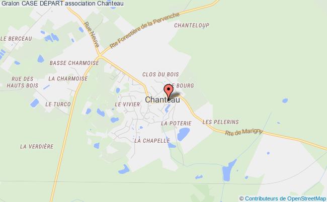 plan association Case DÉpart Chanteau