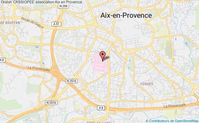 plan association Cassiopee Aix-en-Provence