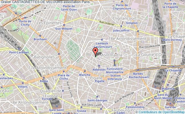 CASTAGNETTES DE VELOURS