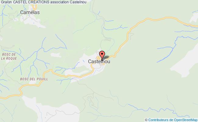 plan association Castel CrÉations Castelnou