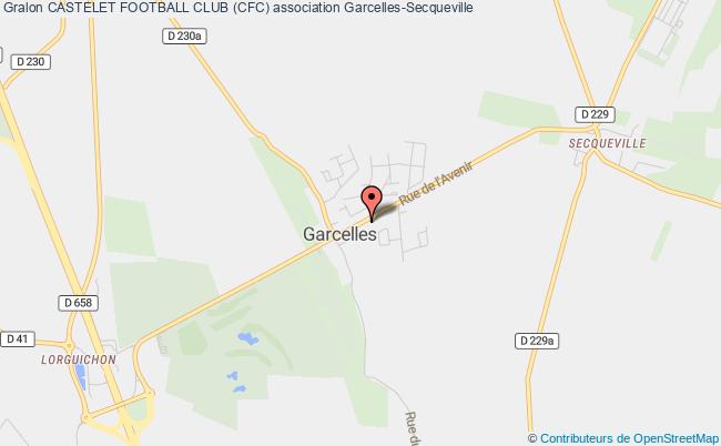 plan association Castelet Football Club (cfc) Garcelles-Secqueville